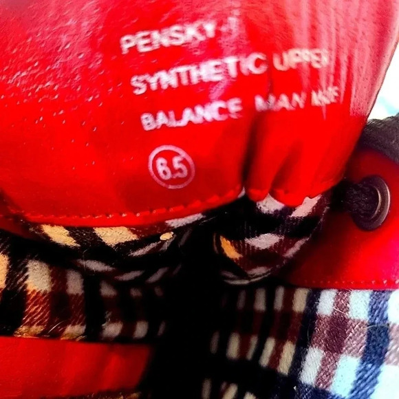 8Pensky 1 red and black lace up water resistant boots Size 6.5 - Picture 6 of 6